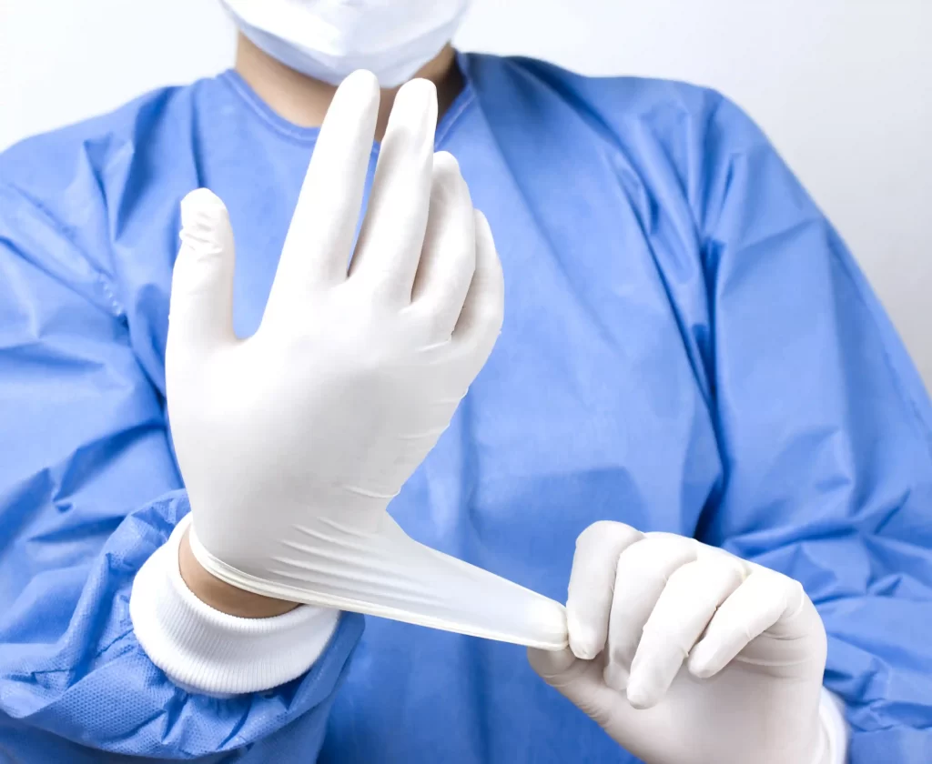 Choosing between exam gloves and surgical gloves depends on the specific needs of the medical procedure.