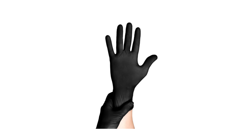 Black Nitrile Gloves 4