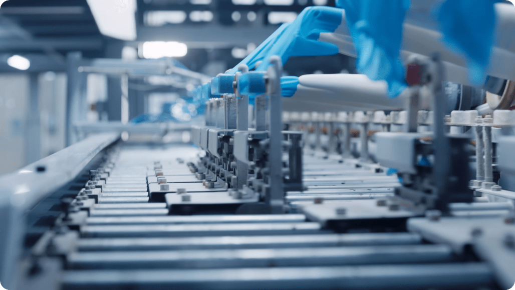 INTCO medical gloves production line