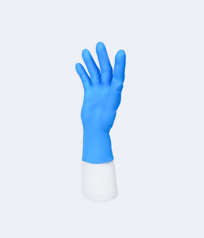 Disposable Nitrile Gloves are made of high-quality nitrile latex, which avoids the problem of latex allergy. 