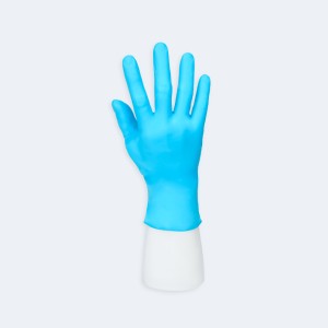 INTCO medical blue nitrile gloves