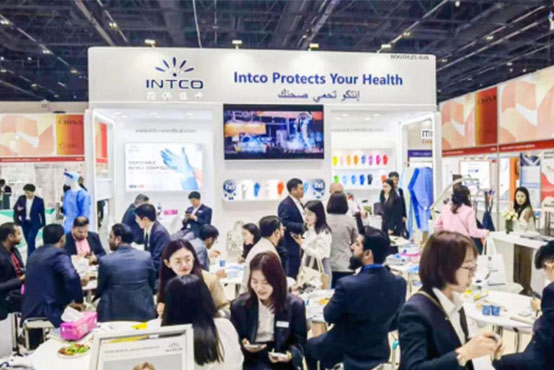 INTCO medical participates in the medical show as a manufacturer of disposable gloves.