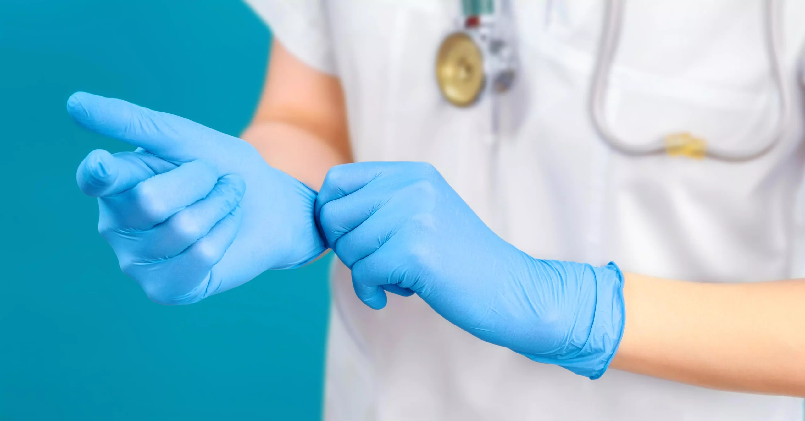 intco medical disposable  nitrile gloves