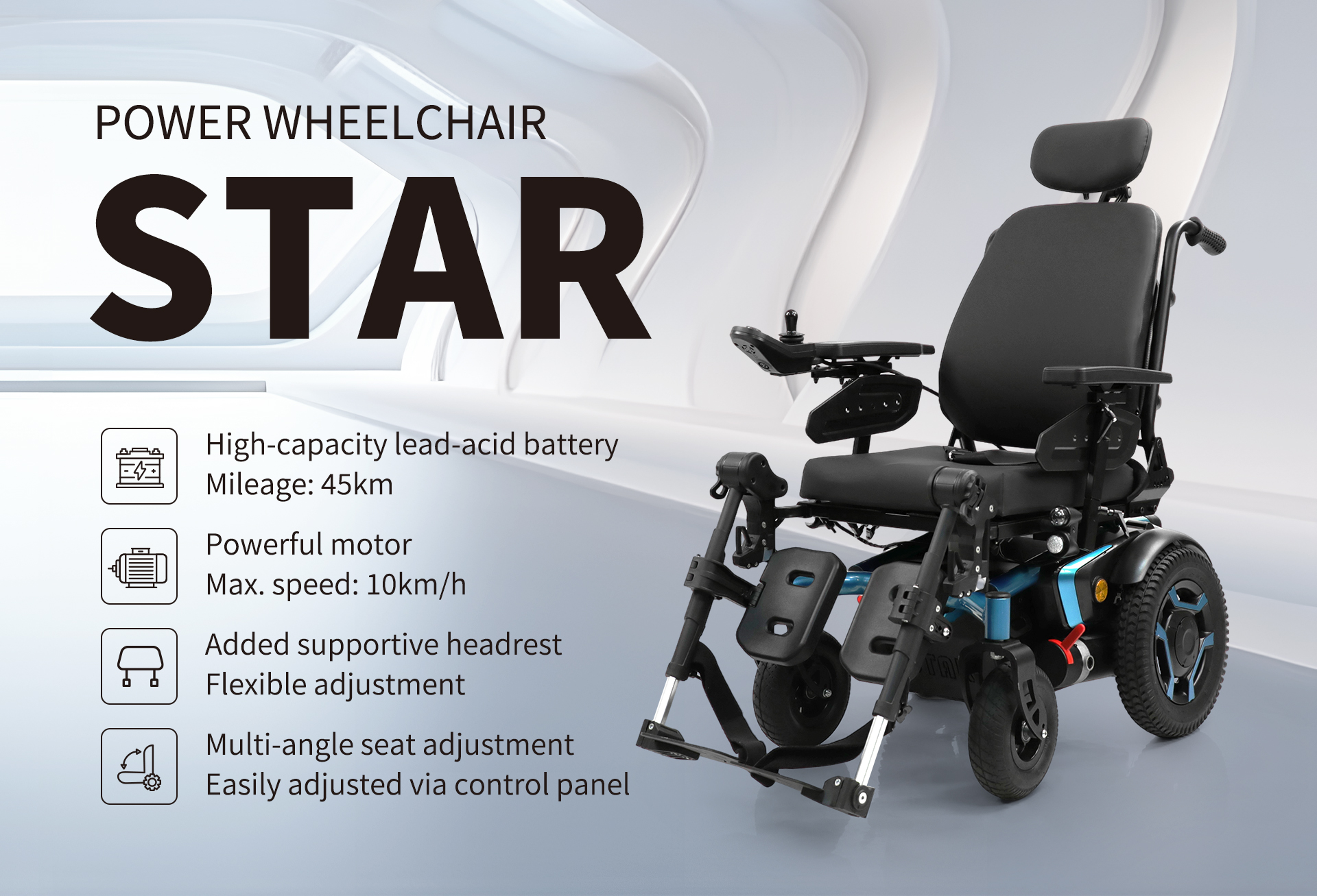 INTCO Power Wheelchair-STAR